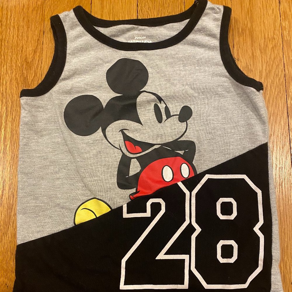Disney Mickey Mouse Kid's Size 3T Tank Top